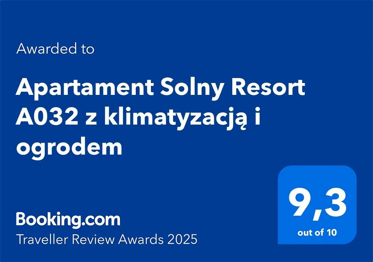 Apartment Apartament Solny Resort A032 Z Klimatyzacja I Ogrodem Kolobrzeg Poland